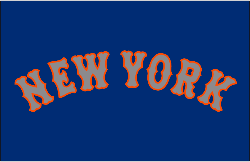 New York Mets 2014-Pres Jersey Logo iron on transfers for T-shirts